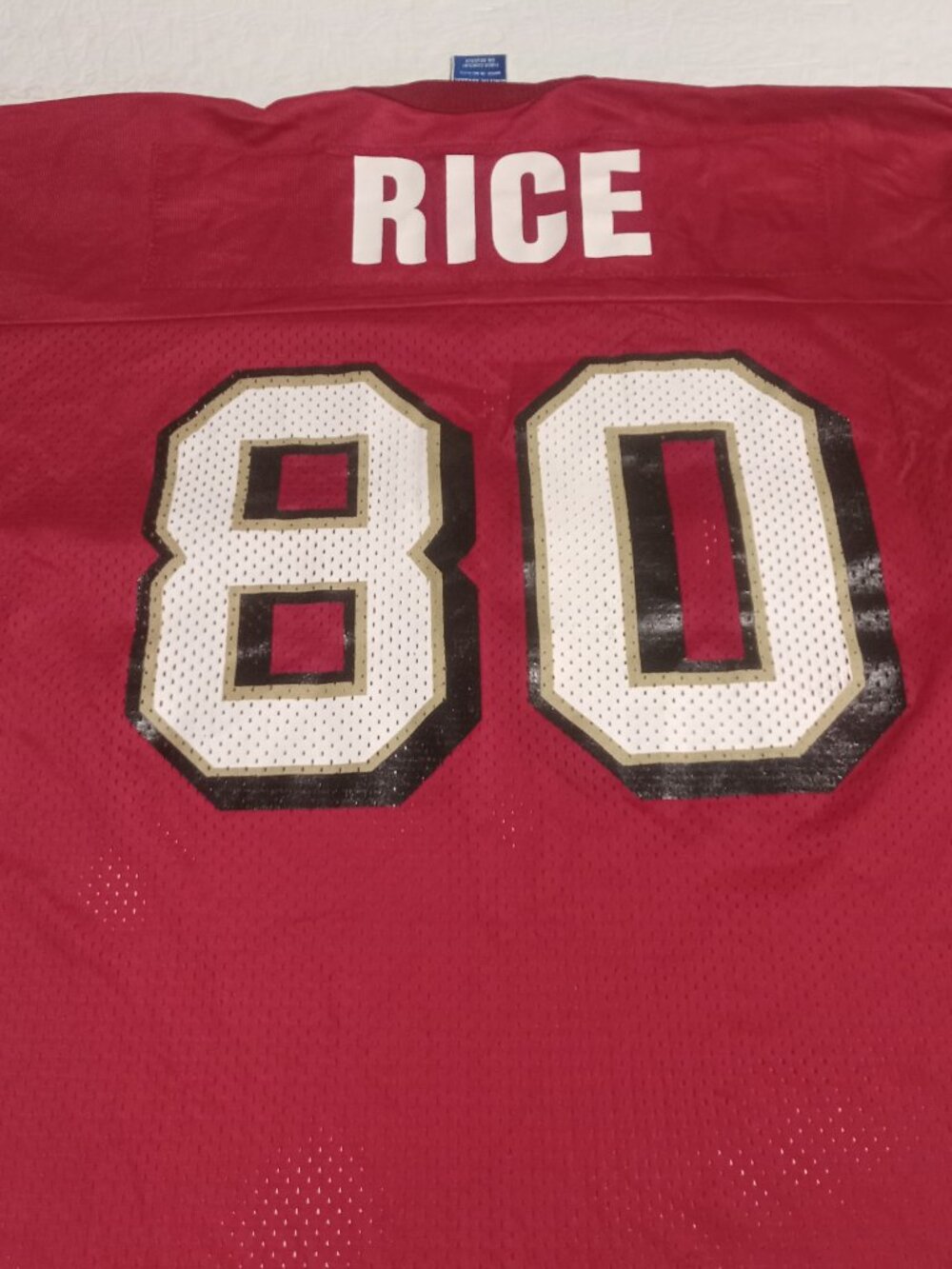 Champion VTG Jerry Rice San Francisco 49ers Football Jersey 44